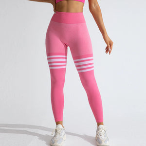 Women's Seamless Booty-Lifting Leggings – Mid-Waist, Stretchy & Sporty