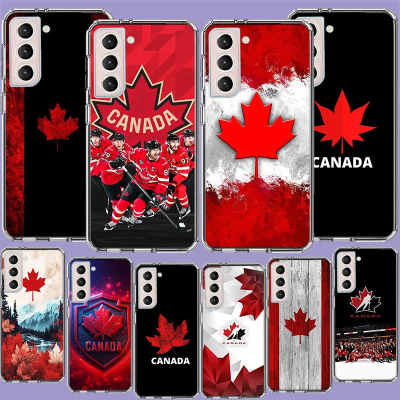 Canada National Football Team Logo Phone Case – Samsung Galaxy S10 to S25 Edge