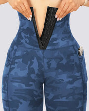 Women’s High-Waist Printed Leggings – Ankle-Length Comfort