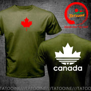 Canada Day Graphic T-Shirt | Maple Leaf & Flag Tee | OWNLUXE