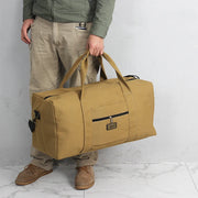 Canvas Travel Duffle Bag – Lightweight Weekender Holdall (S/M/L)