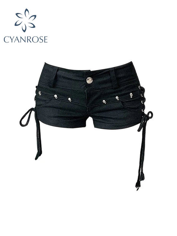 Denim Vintage Low-Waist Jeans – Shop at OWNLUXE
