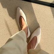 Women's Pointed Toe Leather Pumps – Shop at OWNLUXE