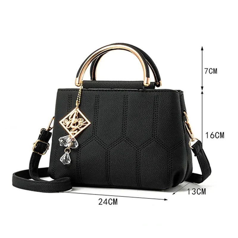 Beaded Sequined Shoulder Bag – Square Evening Crossbody