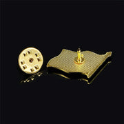 Canada Pride Maple Leaf Flag Lapel Pin - Badge Emblem for Hat, Tie & Brooch