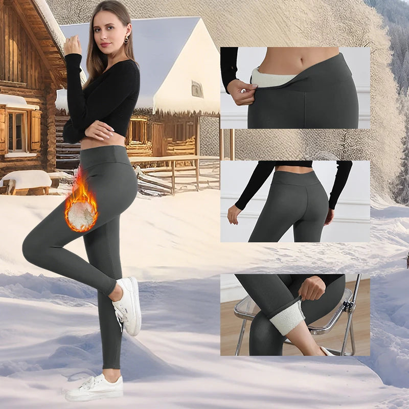 Velvet High-Waist Leggings | OWNLUXE