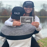 Load image into Gallery viewer, Mom and Dad letter embroidered baseball cap washed retro duckbill cap Father&#39;s Day Mother&#39;s Day best gift
