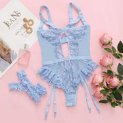 One-Piece Underwire Bra & Brief Set – Smooth Support