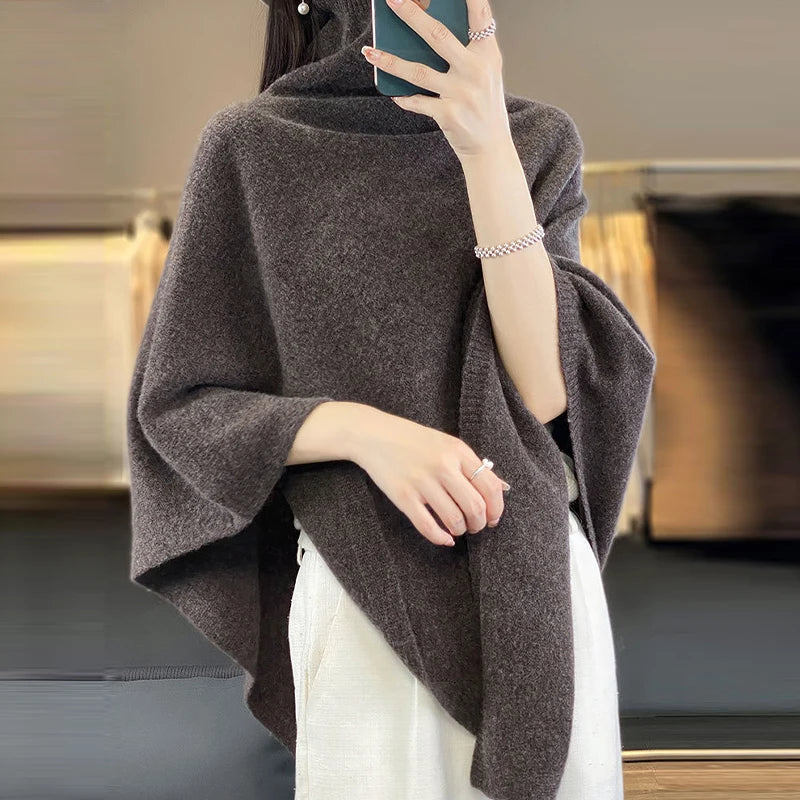 Turtleneck Cashmere Top – Shop at OWNLUXE