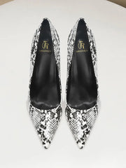 Women's High-Heel High Heels (Black & Gold) | OWNLUXE