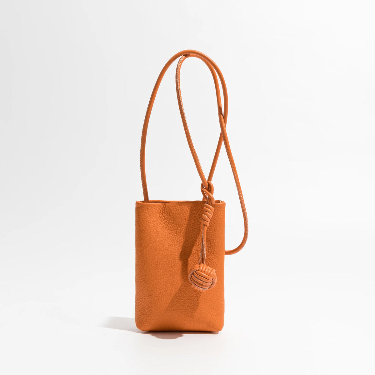Leather Mini Phone Crossbody Bag – Shop at OWNLUXE