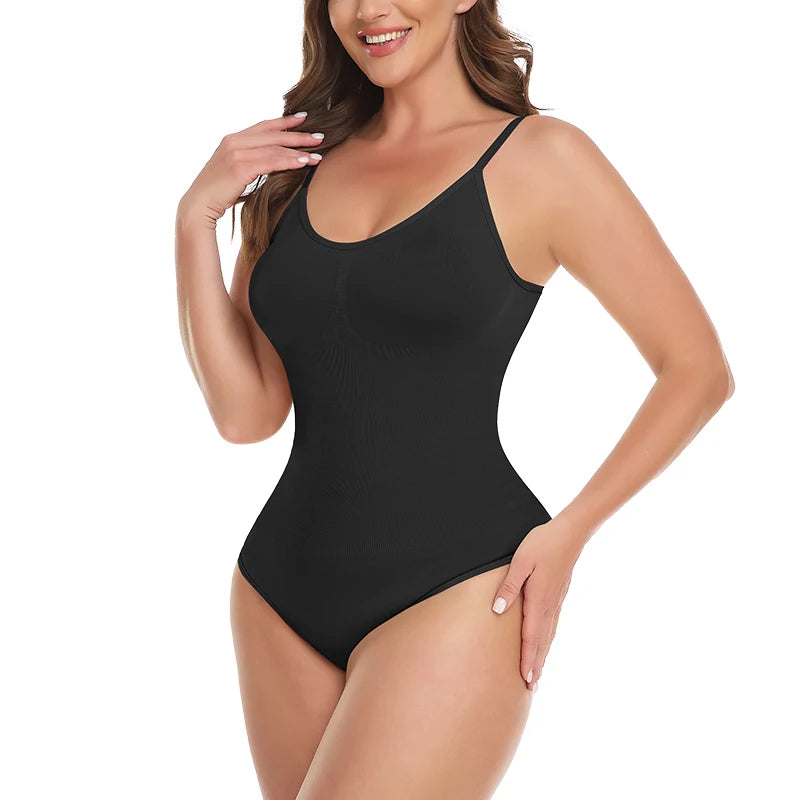 Shapewear Bodysuit Thong Full Body Shaper Tummy Control