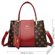 Stylish Patchwork Tote Bag - Soft Microfiber & Chic Sequins