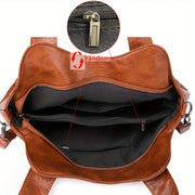 Spacious Leather Removable-Strap Crossbody Bag | OWNLUXE