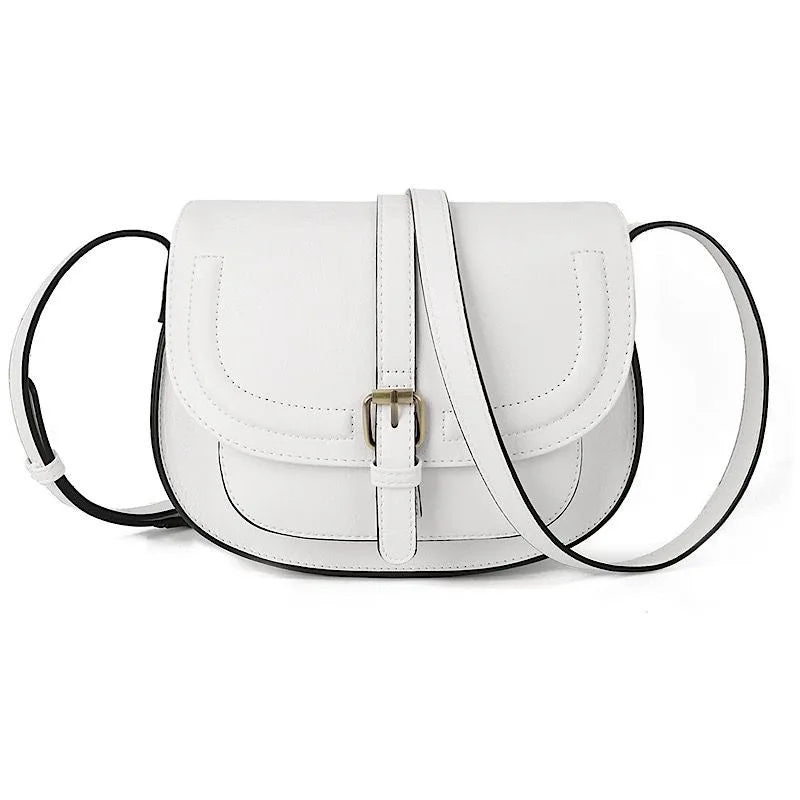 Boho Saddle Crossbody Bag - PU Leather with Adjustable Strap | OWNLUXE