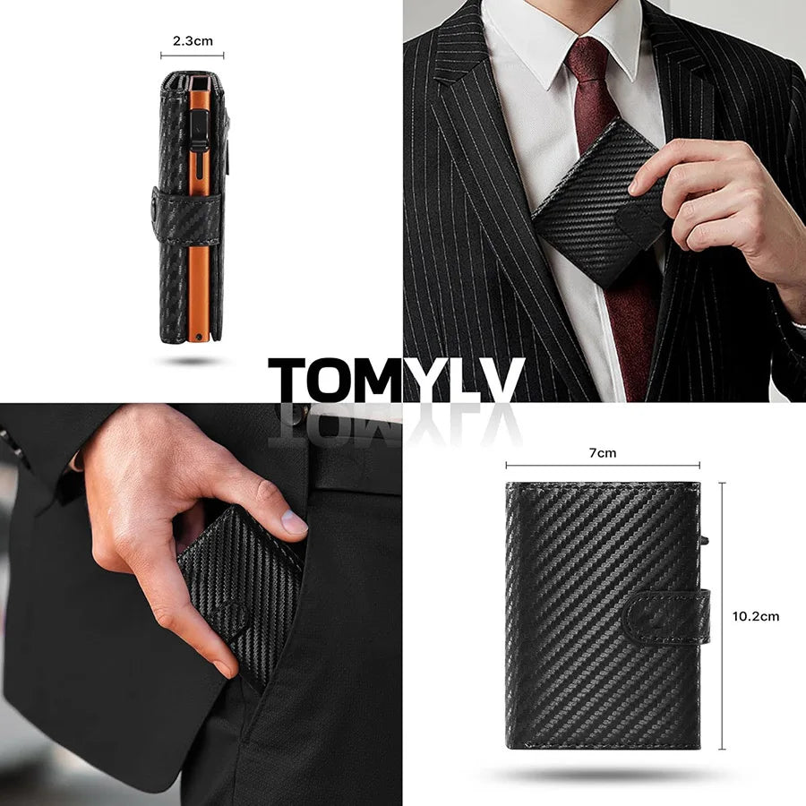 RFID-Protected Card Holder Wallet | OWNLUXE