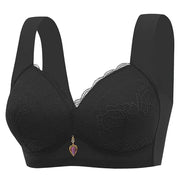 Breathable Gather Comfortable Bra | OWNLUXE