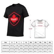 Canada Rugby Graphic T-Shirt – Oversized Plus Size | OWNLUXE