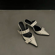 Women's Heels (Silver) | OWNLUXE