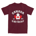 Load image into Gallery viewer, Canada Is Not For Sale EST. 1867 Canadian T Shirt
