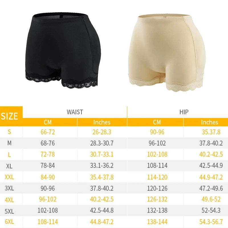 Butt Lifter Control Panties – Padded Shaping Underwear
