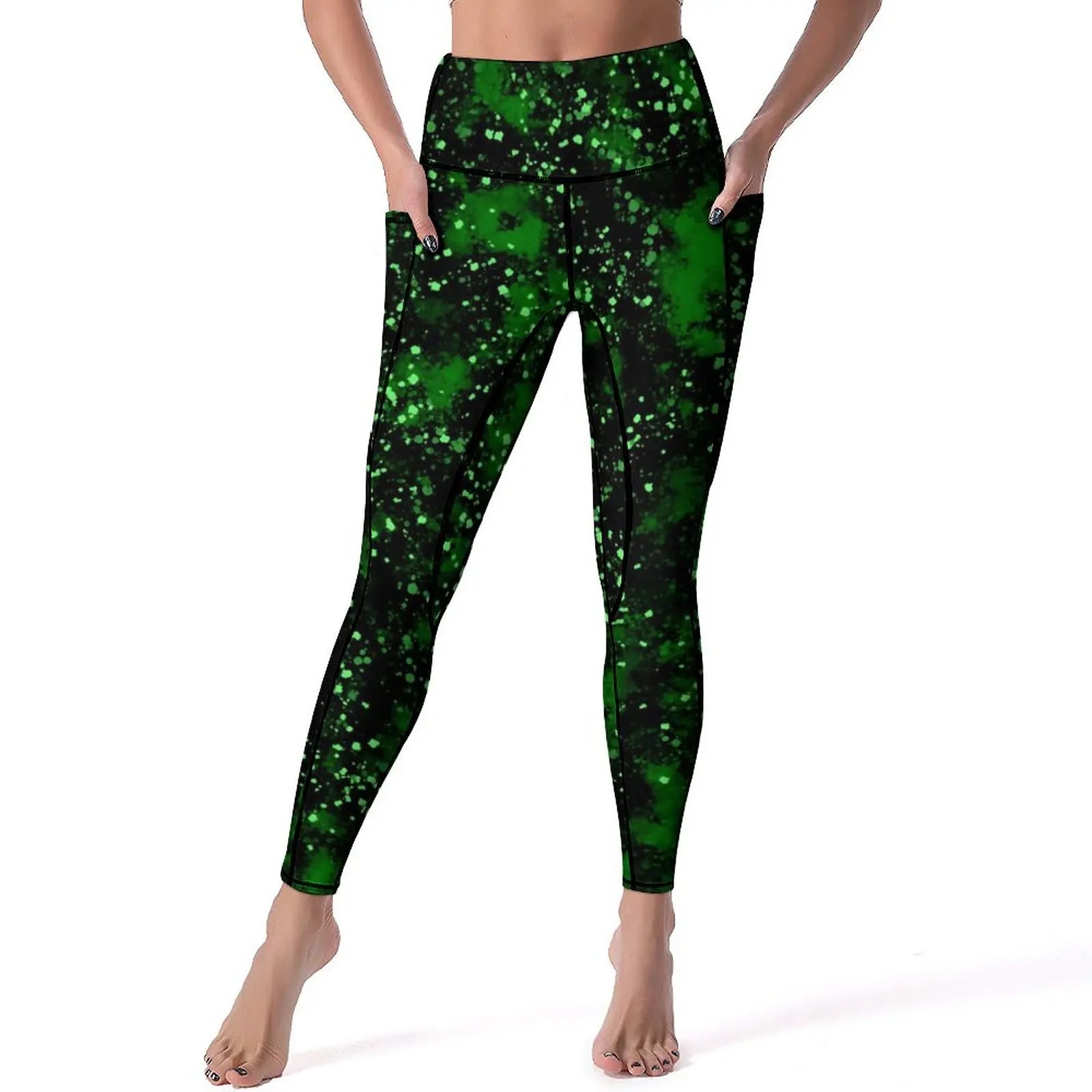 Women's High-Waist Printed Leggings – Stretchy, Comfortable & Casual