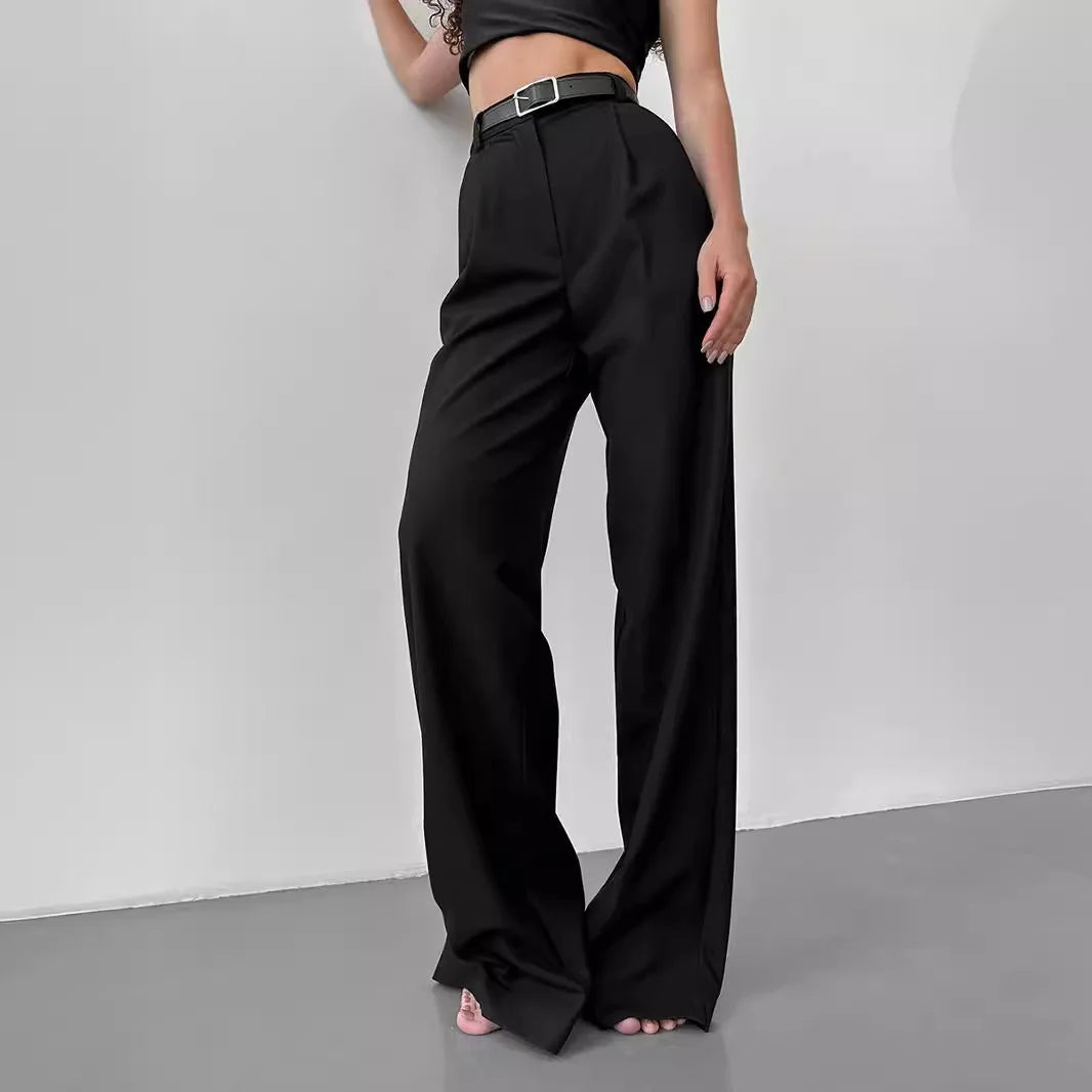 Classic Formal Straight Leg Pants Spring And Summer | OWNLUXE