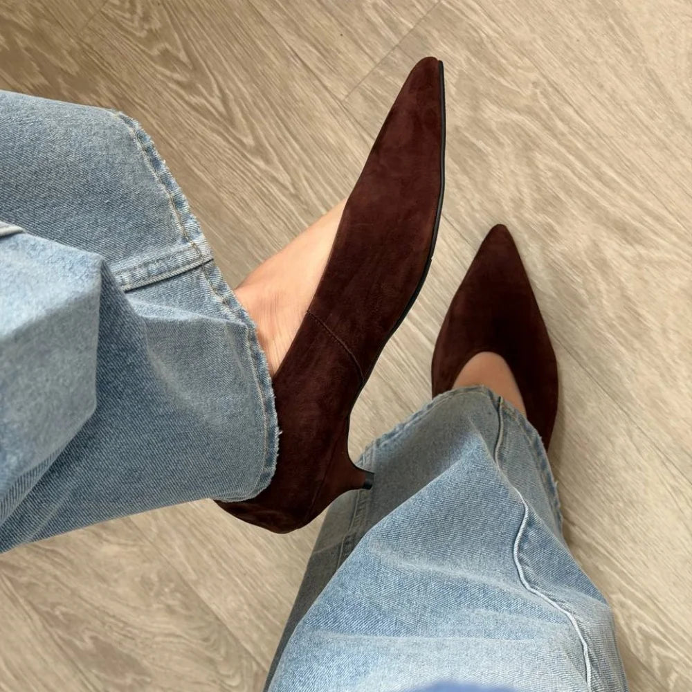 Women's Pointed Toe Retro Pumps – Shop at OWNLUXE