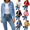 Women's Denim Jackets Fashion Female Casual Long Sleeve | OWNLUXE