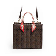Carolina Herrera Letter Print Large Capacity Tote Bag | OWNLUXE