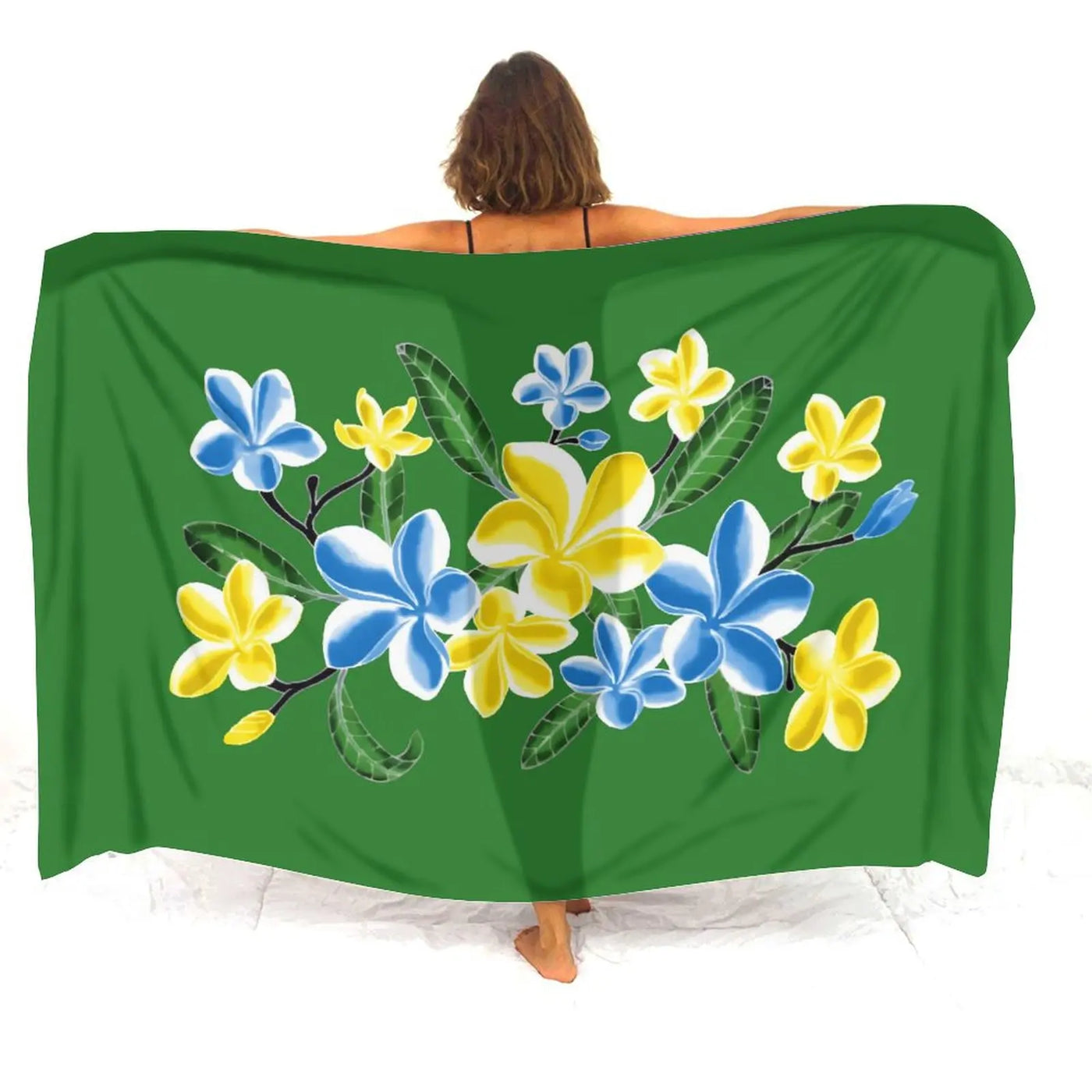 Vintage Printed Swim Cover-Up | OWNLUXE