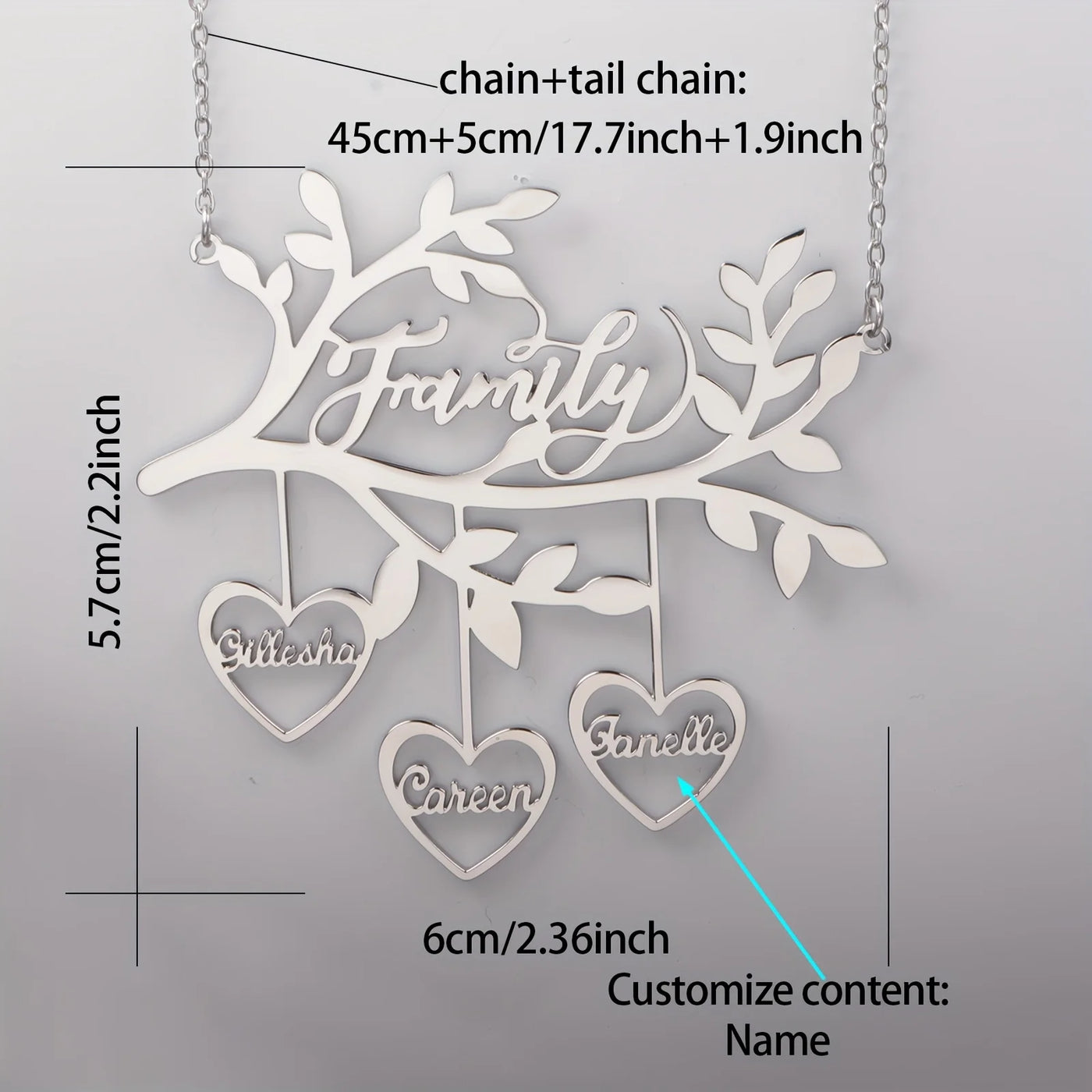 Custom Tree Necklace | OWNLUXE