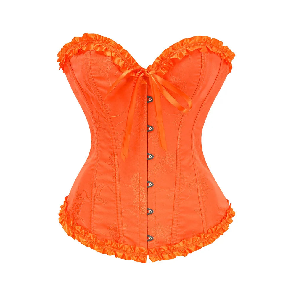 Ruffle Overbust Push-Up Top | OWNLUXE