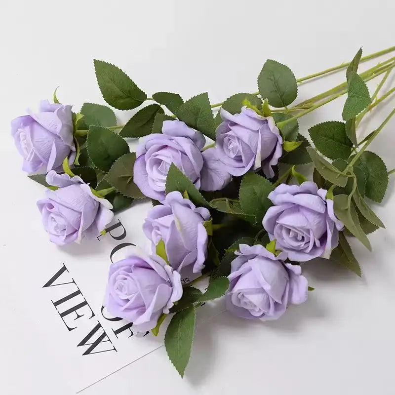 Velvet Artificial Roses for Mom — Wedding & Home Décor | OWNLUXE