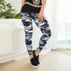 Camouflage Printed White Gray Sexy Women's Leggings | OWNLUXE
