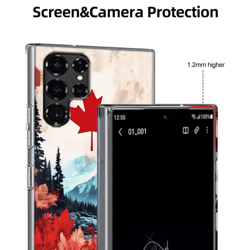 Canada National Football Team Logo Phone Case - Samsung Galaxy Protective Cover