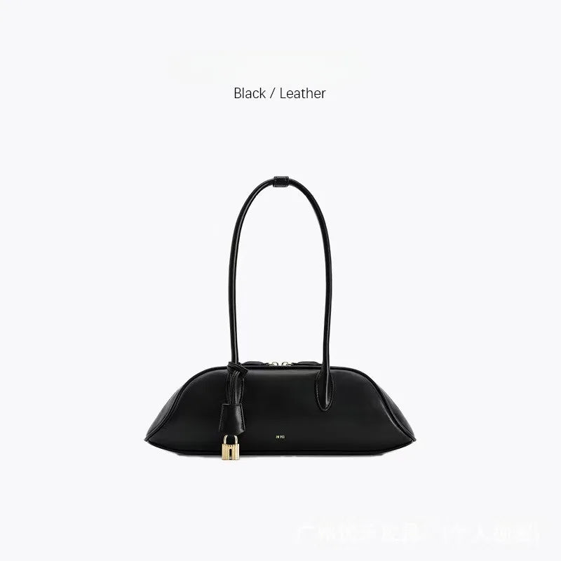 PU Leather Boston Bag | OWNLUXE