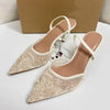 Women's High Heel Mesh Pumps | OWNLUXE