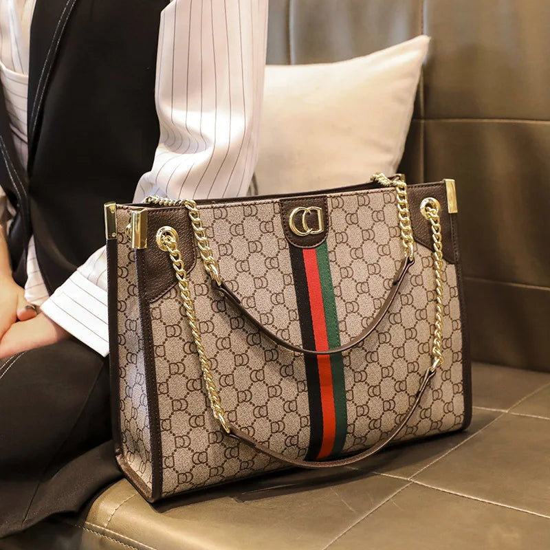 Spacious PU Leather Everyday Bag | OWNLUXE