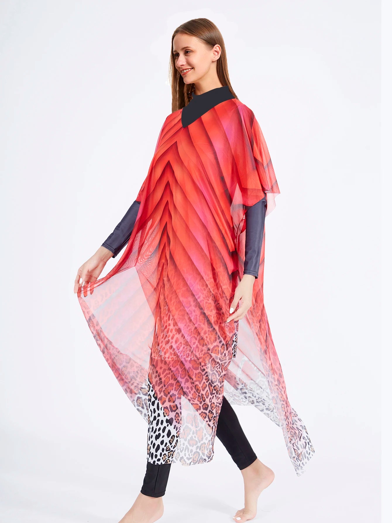 Beach Wear Shawl Dress Swim Cover-Up | OWNLUXE