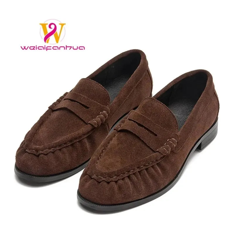 Women's Leather Vintage Sandals (Dark Brown) – Shop at OWNLUXE