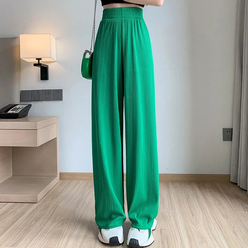 Wide-Leg Ice Pants | OWNLUXE