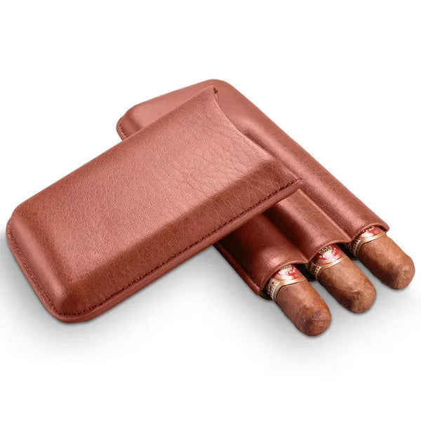 Leather Mini Cigar Travel Case – Shop at OWNLUXE