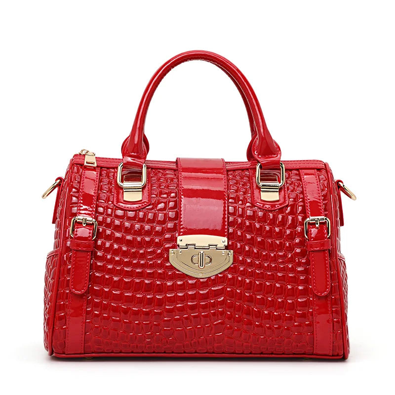 Genuine Leather Boston Bag | OWNLUXE