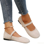 Women's Round Toe Retro Flats – Shop at OWNLUXE