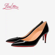 Women's High-Heel Pointed-Toe High Heels (Black) | OWNLUXE