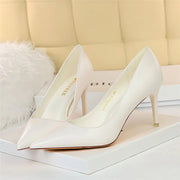 Women's High-Heel Pumps (Red) | OWNLUXE