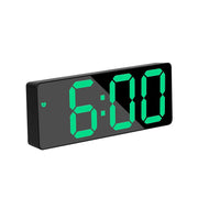 LED Digital Alarm Clock with Snooze, Time & Calendar