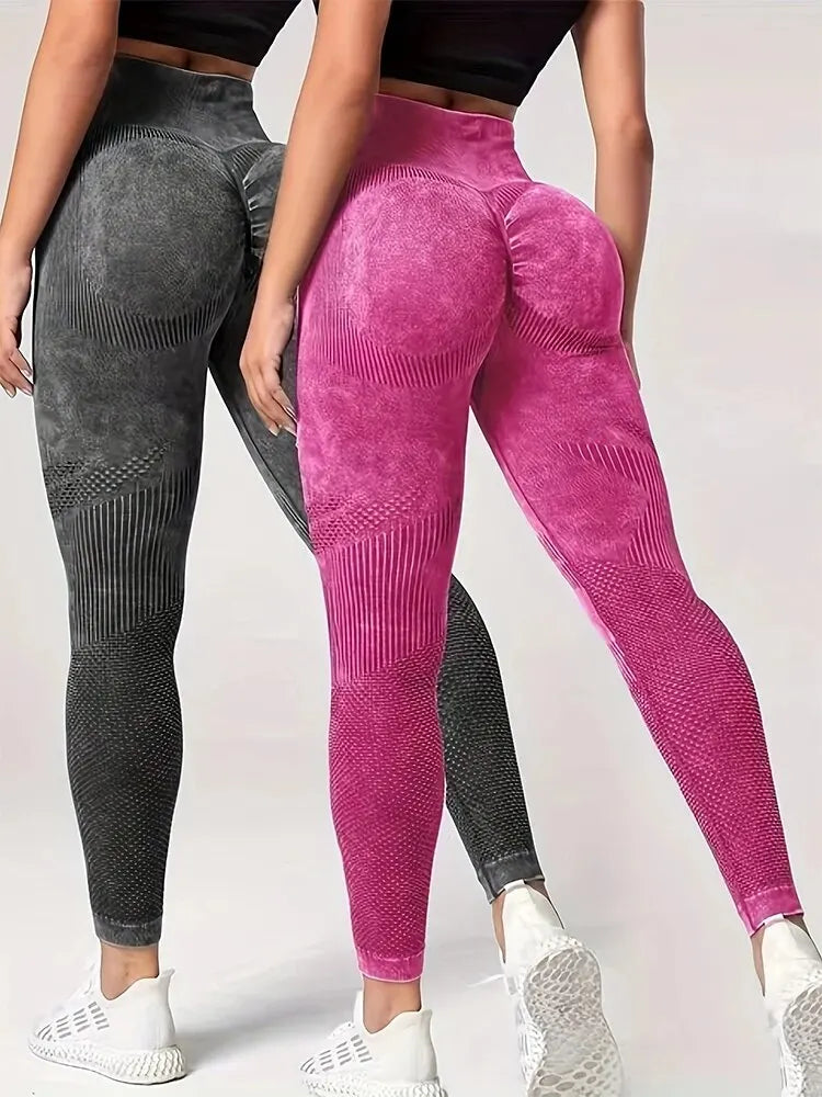Women's Seamless High-Waist Pencil Pants – Stretchy, Breathable & Quick-Dry
