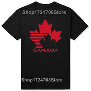 Team Canada Retro 80's Hockey Logo T-Shirt – Vintage Cotton Tee